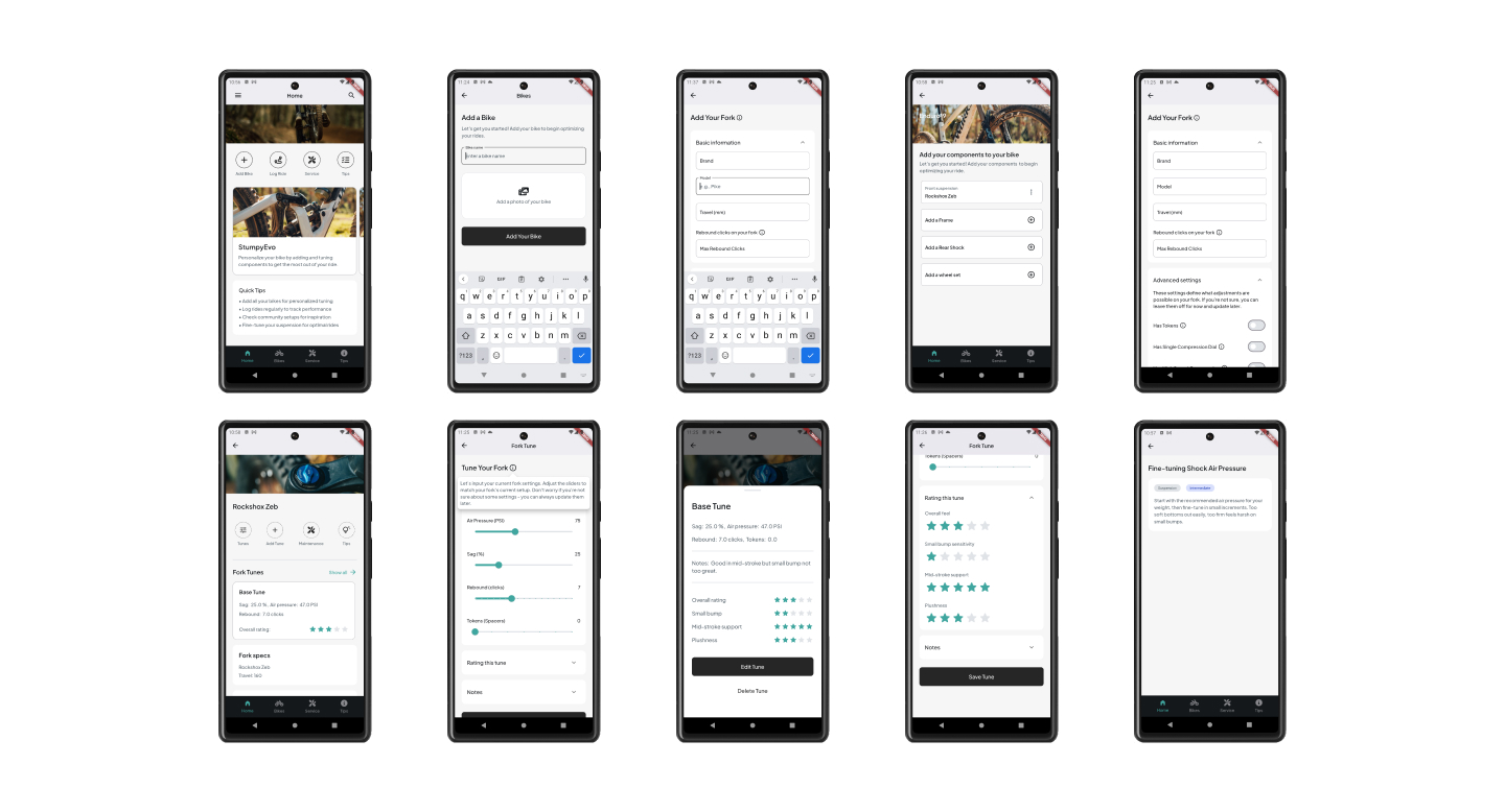 Testing the first version in an Android emulator