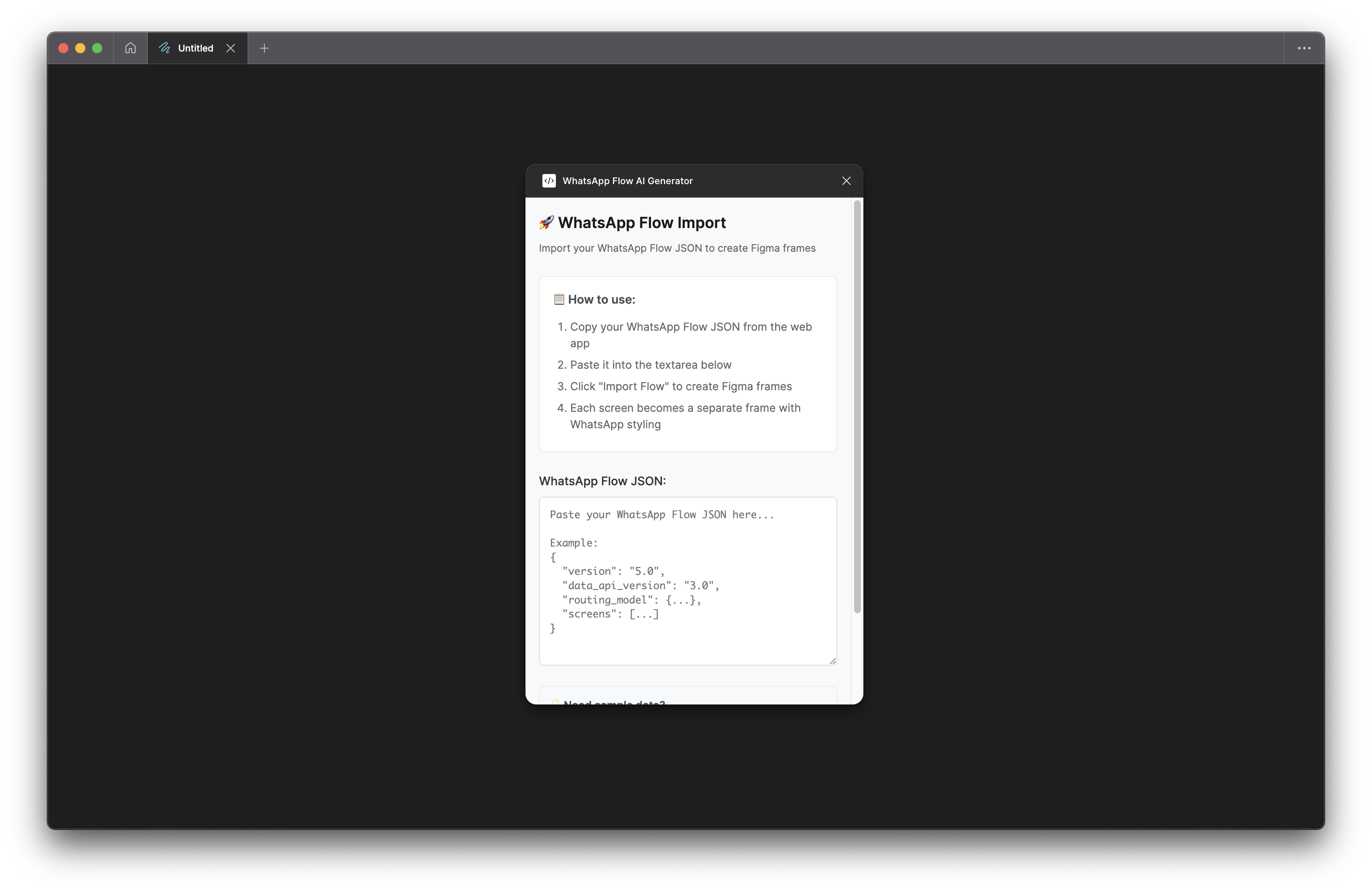 Figma Export Workflow