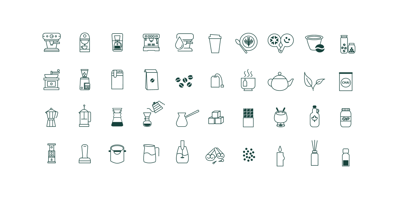 Arabica Coffee Co. stationery and print design